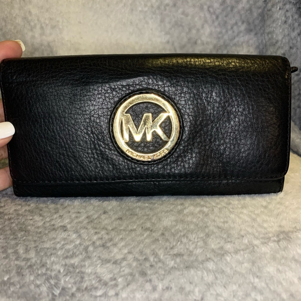 MICHAEL KORS Leather Continental Wallet